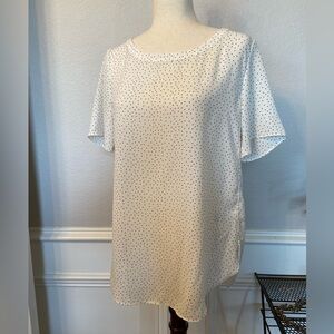 Banana Republic Polka Dot Blouse size small